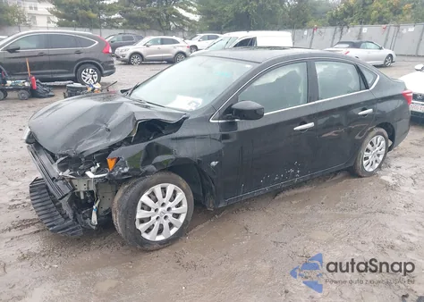 2017 Nissan Sentra S from USA, damaged, VIN 3N1AB7AP0HY256565